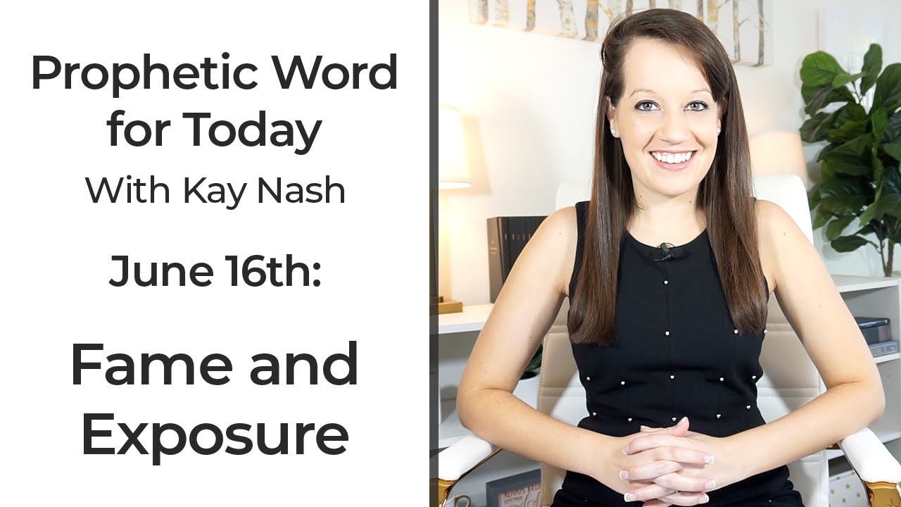 Prophetic Word for Today: Exposure & Gifts.. Are you ready?