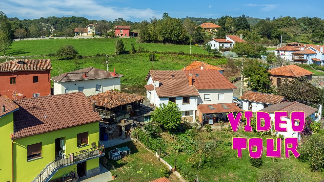 ⛔️ VENDIDO 🌐 Tour real sin editar. Casa en Caces - Las Caldas - Asturias