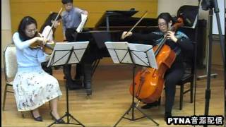 ピアノ三重奏曲　第2楽章 - 演奏動画のサムネイル