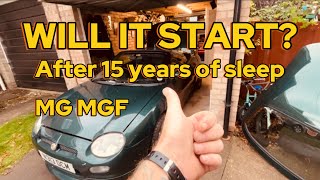 MG MGF . Will it start  Episode 2