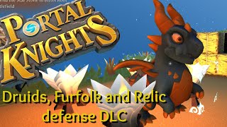 😺Portal knights New DLC: Druids, Furfolk, and Relic Defense.