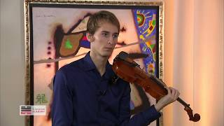 VIOLIN MASTERCLASS BRAHMS VIOLIN CONCERTO , 1st Mov excerpt