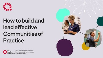 How to build and lead effective Communities of Practice