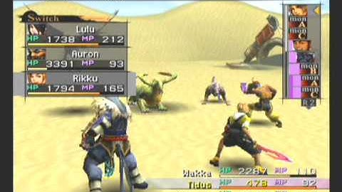 Final Fantasy X Playthrough - Part 83, Sanubia Desert, central and western sections