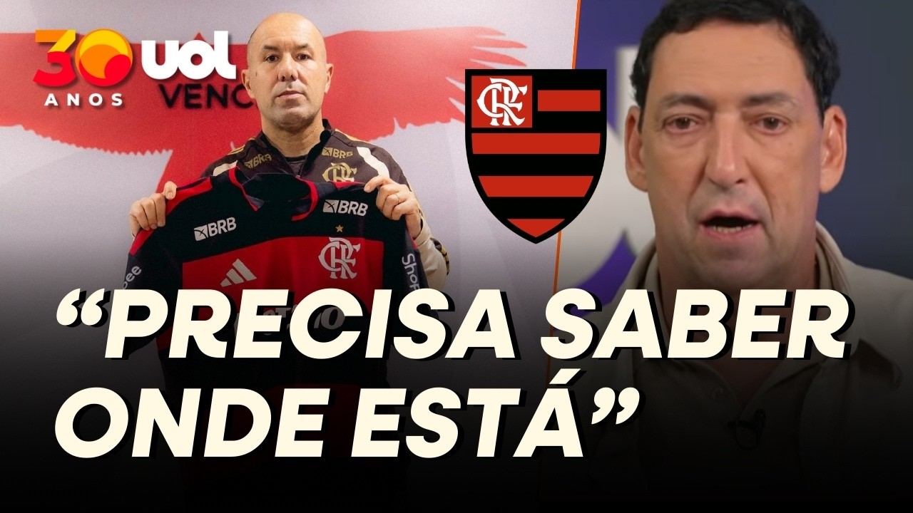 LEONARDO JARDIM VAI PRECISAR DE UM CURSO INTENSIVO DE FLAMENGO; PRECISA SABER ONDE ESTÁ, DIZ PVC