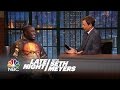 Hannibal Buress Interview - Late Night with Seth Meyers