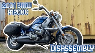 STUNNING 2001 BMW R1200C Complete Disassembly