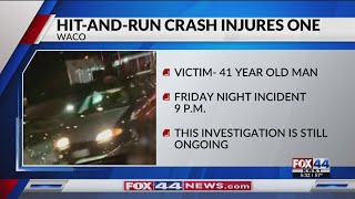 Hit-and-run crash injures one in Waco