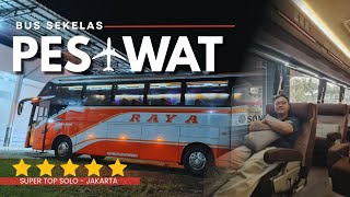 SUPERTOP RAYA IS MORE COMFORTABLE THAN A SLEEPER BUS😯⁉️ | ONLY 8 HOURS | SOLO - JAKARTA BUS TRIP screenshot 4