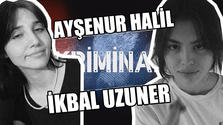 Ayşenur Halil - İkbal Uzuner - Kriminal 30. Bölüm