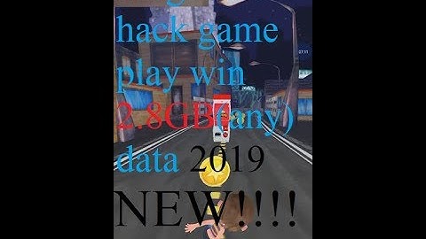 mega run!!!! hack game 2GB (ANY)DATA!!!!!!!!play win 2.8gb