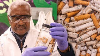 Scientist reveals how you can recycle cigarette butts with TerraCycle