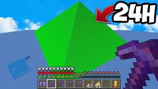 ICH BAUE DIE GRÖSSTE MINECRAFT PYRAMIDE IN 24 STUNDEN