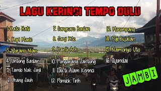 Kumpulan Lagu Kerinci Klasik