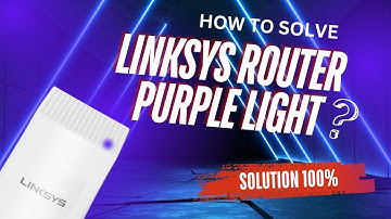 Fix Linksys Router PURPLE LIGHT in 5 Minutes!