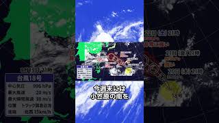 [Heading Toward Severe Intensity] Typhoon No. 18 Formed: Will It Impact the Ogasawara Islands Thi...