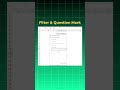 The Excel filter trick you didn't know #excel #tips #office