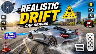 Realistic Drift Car Driving Game 🚗🔥 | Extreme Drift Challenge | Android Gameplay screenshot 4
