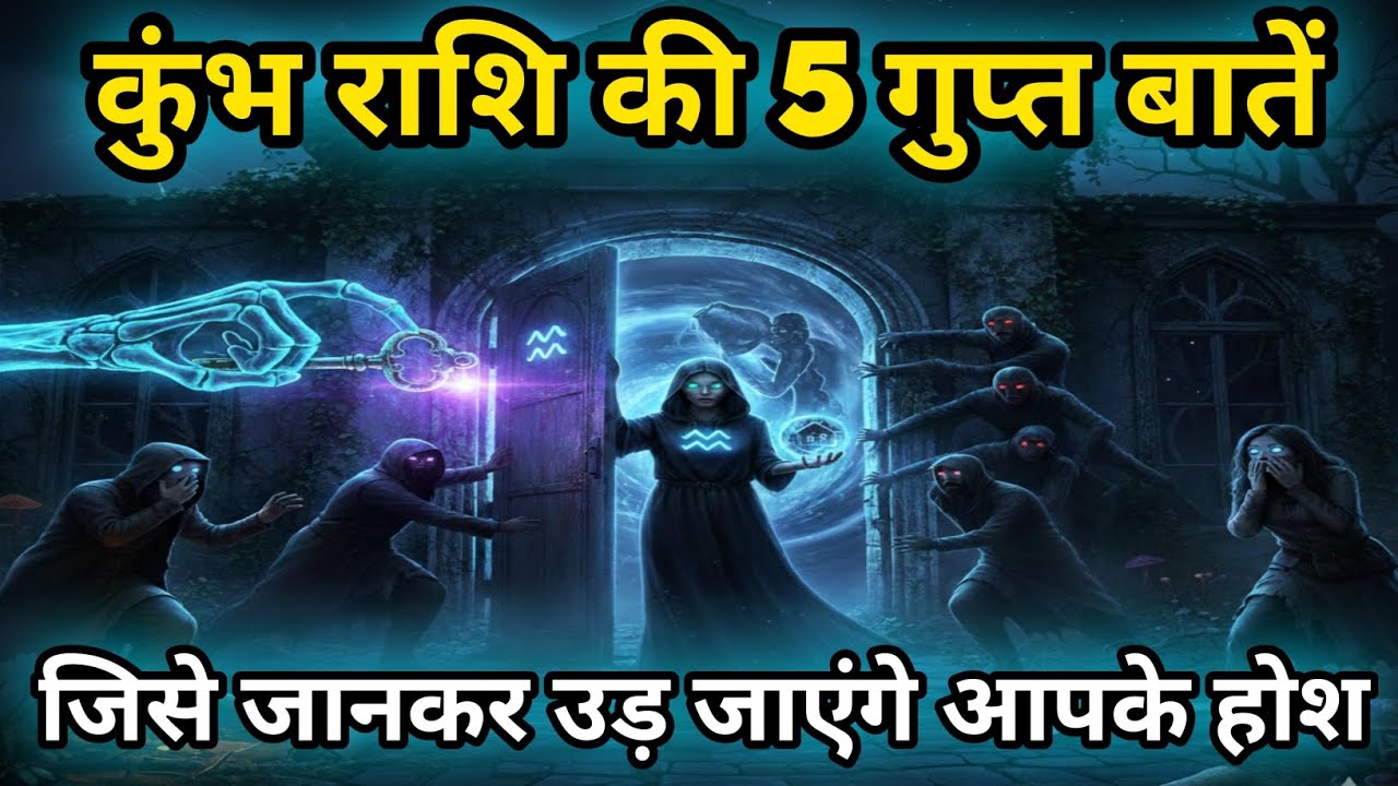 कुंभ राशि की 5 गुप्त बातें, जिसे जानकर उड़ जाएंगे आपके होश | Aquarius Secrets | कुंभ ज्ञान