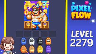 Pixel Flow Level 2279 Solution Walkthrough