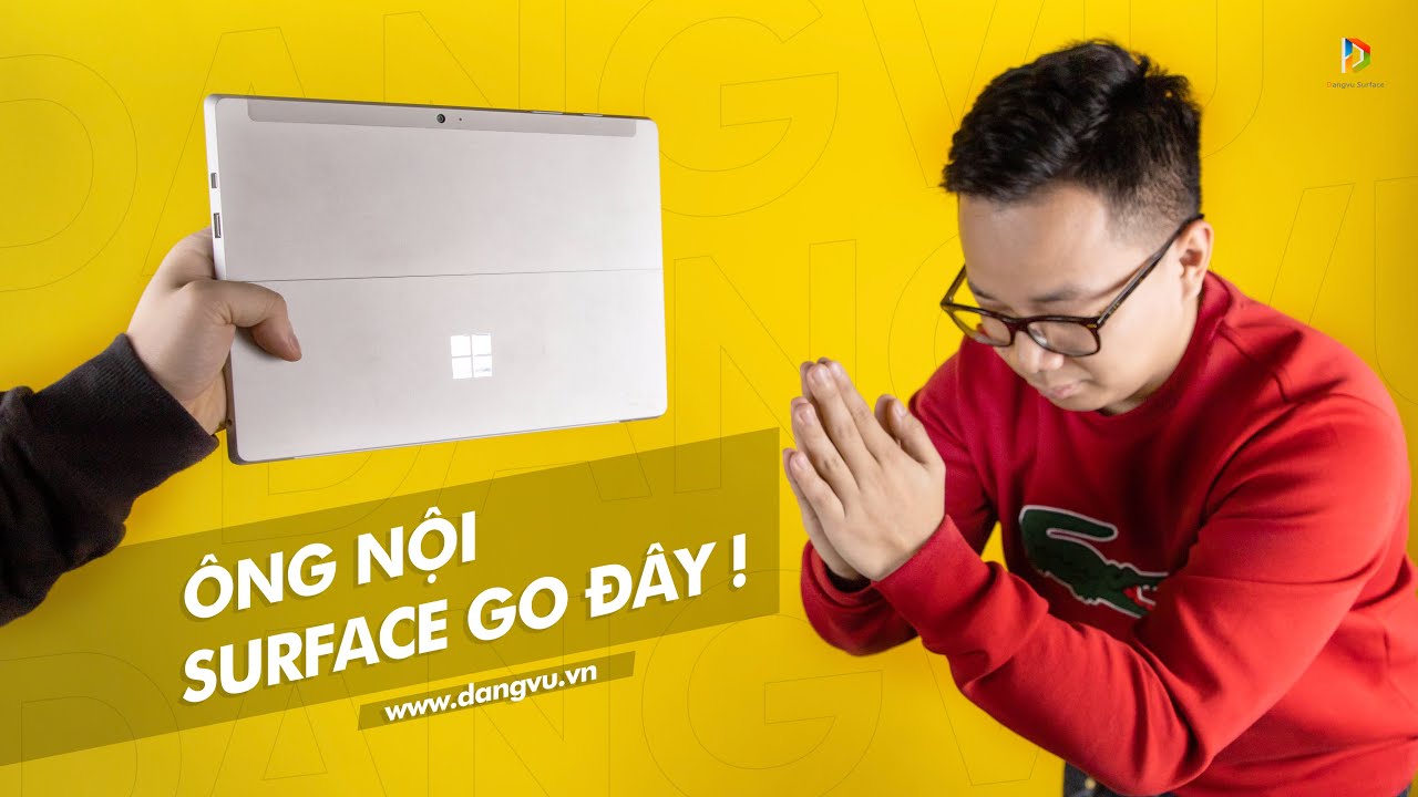 Ông nội của Surface Go - Surface 3 - youtube