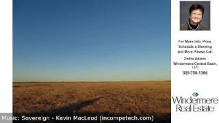 10409 NW KRIETE RD, EPHRATA, WA Presented by Debra Adams.
