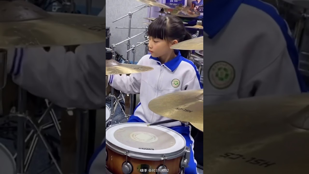 妞妞架子鼓 (Beyond - 真的愛你) - 女鼓手 小鼓手 爵士鼓 Drum Set