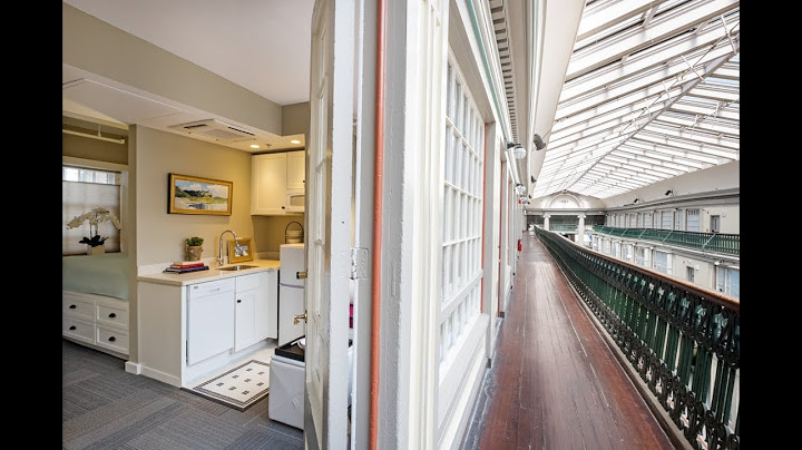 America's oldest mall transformed into 48 micro-apartments in 2016.