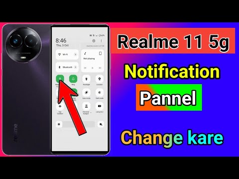 Realme 11 5g Notification Panel - How to Change Notification Panel in ...