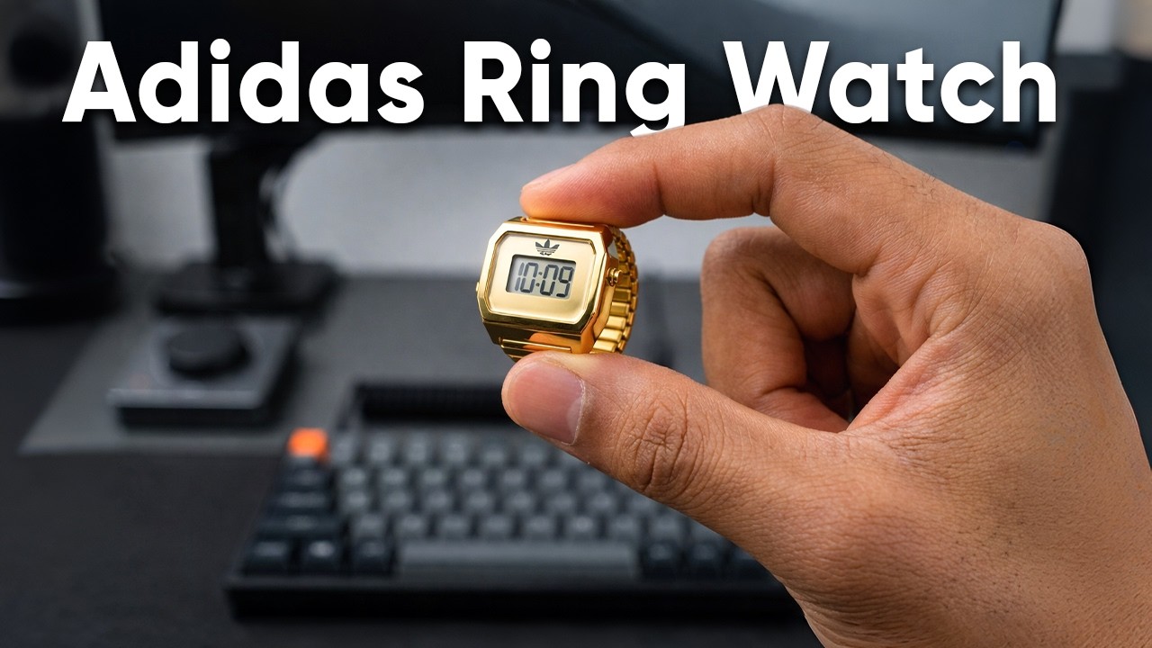 Adidas Digital Two Ring M Watch - Style or Features? - YouTube