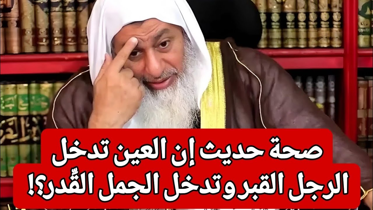 صحة حديث إن العين تدخل الرجل القبر وتدخل الجمل القِّدر؟!