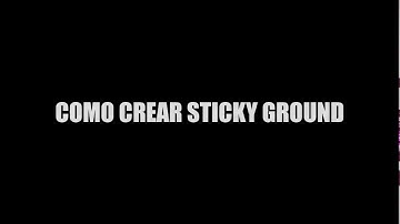 CÓMO HACER UN STICKY GROUND | Transformice