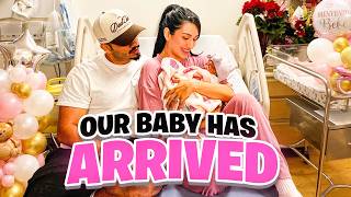 OUR BABY HAS ARRIVED !!