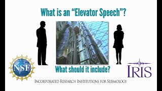 Elevator Speech—Tool for getting a position you really want.