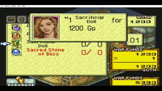 Tactics Ogre: The Knight of Lodis (Route B) - Deneb/Secret Shop - Scabellum