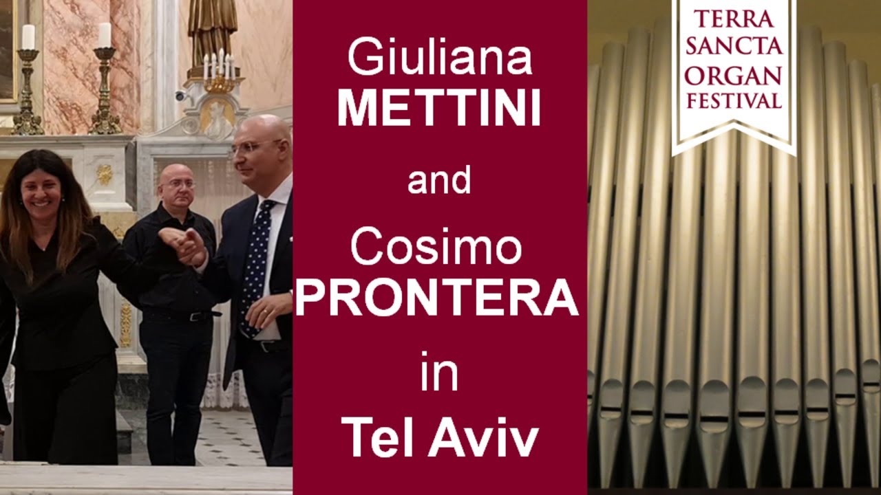 MONTEVERDI “Si dolce è il tormento” Mettini & Prontera, Terra Sancta Organ Festival 2022 Tel Aviv