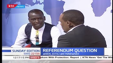 Raila Odinga agrees with DP Ruto over referendum