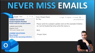 Famous Outlook Tips - Rules to Highlight Important Emails Automatically | Conditional Formatting Profile