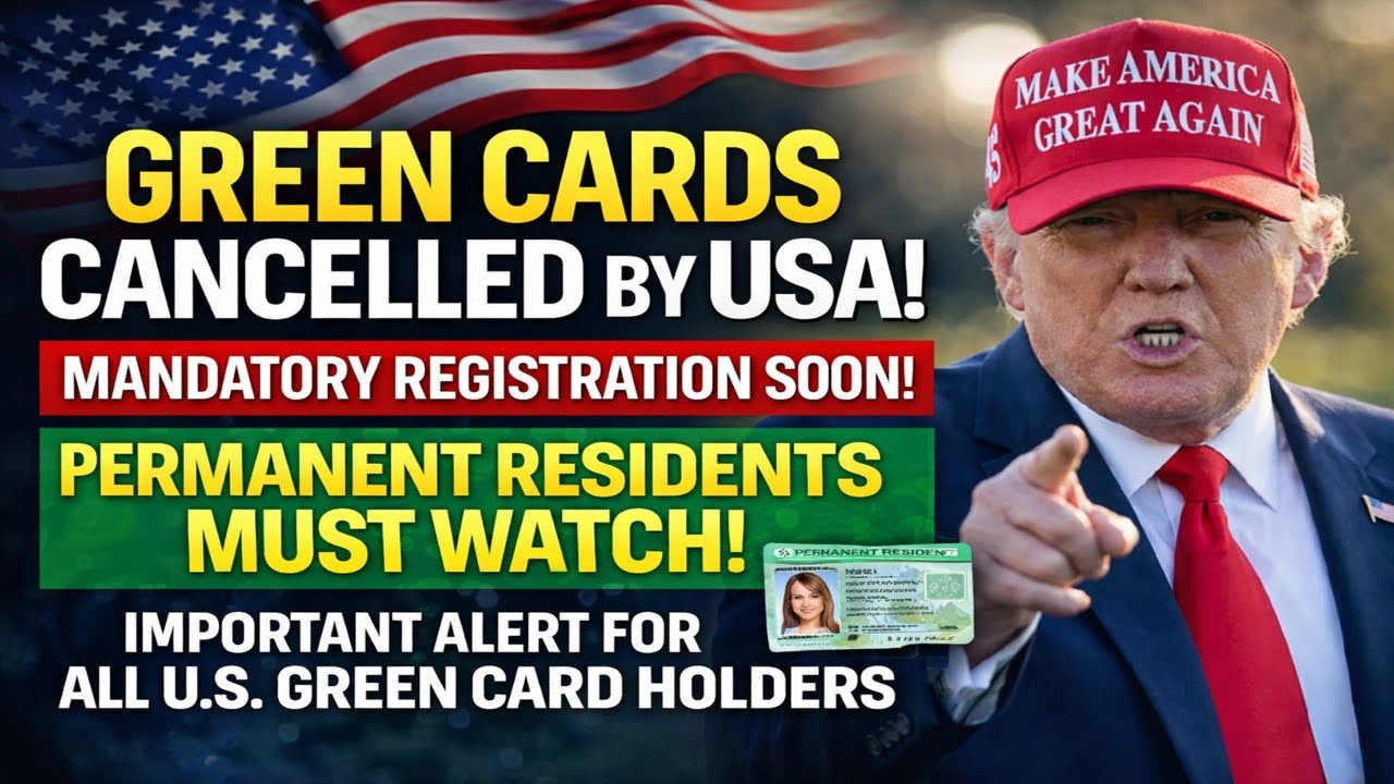 Green Card Holders Shocked! New US Immigration Law Just Changed Everything