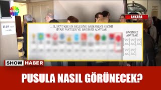 İşte Partilerin Oy Pusulasındaki Yeri