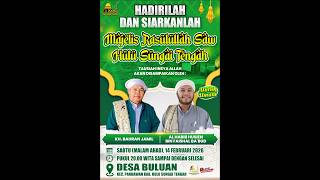 MAJELIS RASULULLAH SAW HST BERSAMA K.H BAHRAN JAMIL