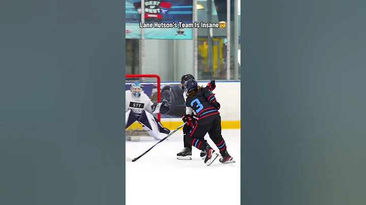 Lane Hutson’s Team Is Insane🤯🏒 #hockey #hockeyplayers #shorts