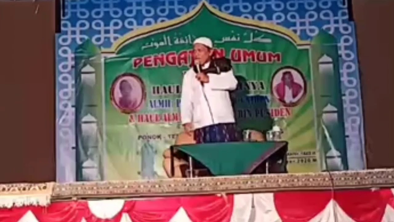 CERAMAH BHS MADURA KH IMAM MAHSUS RIDWEN PANASNYA APINERAKA & pertama yg di angkat dri ulamak husyuk