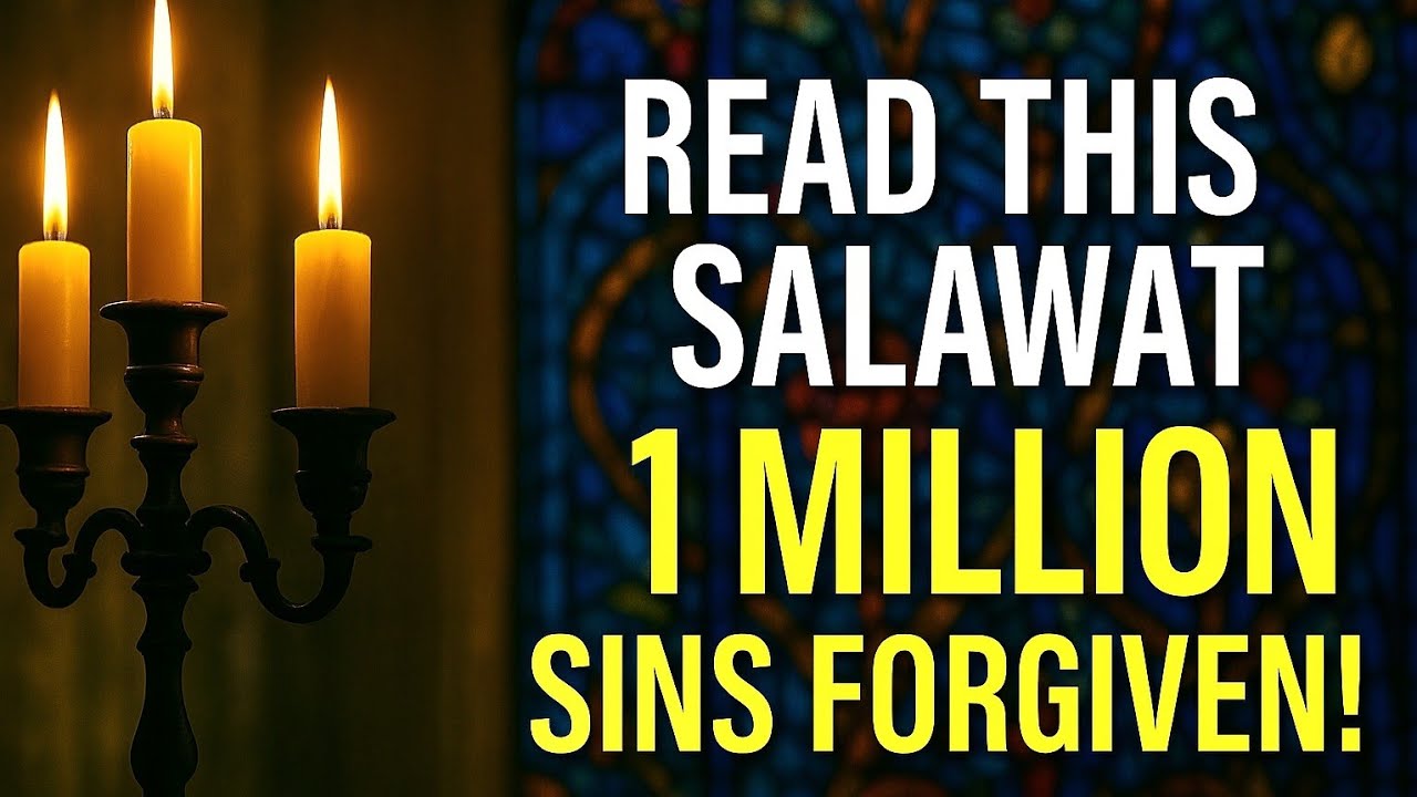 1 MILLION Sins Forgiven – Listen to This Salawat 10x Daily – Salawat al-Askandari –Shaykh Hisham –4k