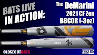 Closeoutbats.com DeMarini CF 2-5/8 BBCOR Bat WTDCBC21 -3oz 2021