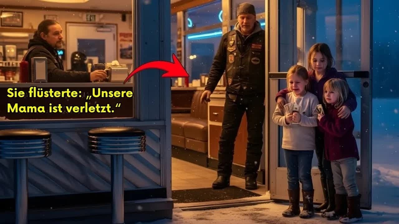 Drei kleine Mädchen flüsterten： „Mama ist verletzt“ – die Hells Angels fanden ihr Versteck