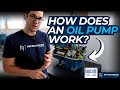 How does and oil pump work  frascold compressor cutaway