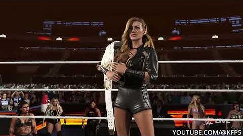 Liv Morgan Rhea Ripley & Iyo Sky vs Athena Charlotte FLair & Becky Lynch - WWE 2K25