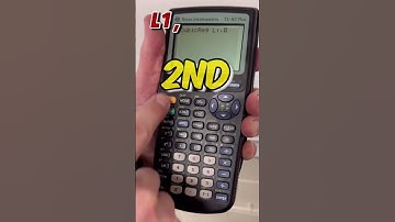 TI-83/84 Plus Tips and Tricks: Storing a Regression Equation #maths #teacher #hacks #calculator