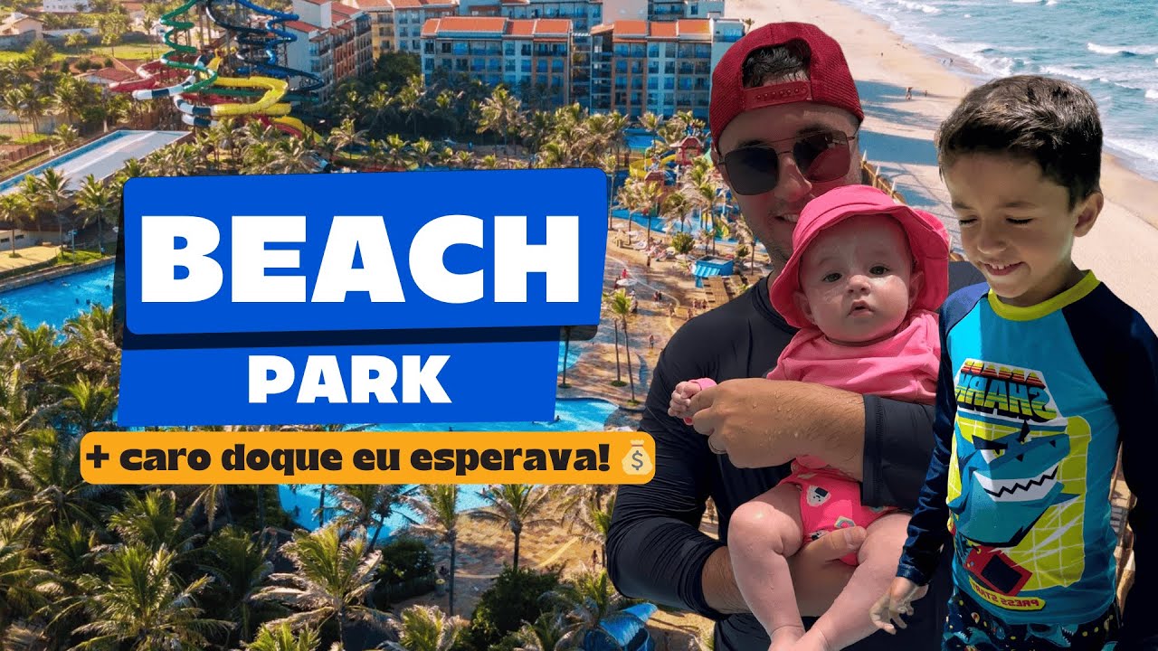 Levamos um BEBÊ de 5 MESES pro AQUA PARK - BEACH PARK! 😱